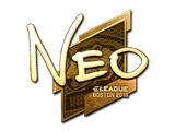 Artwork for Sticker | NEO (Gold) | Boston 2018