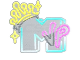 Artwork for Sticker | Neon MVP (Lenticular)