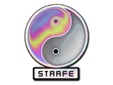 Artwork for Sticker | Neon Opal Strafe (Holo)