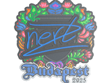 Artwork for Sticker | NertZ (Embroidered) | Budapest 2025