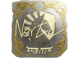 Artwork for Sticker | NertZ (Gold) | Austin 2025