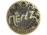 Artwork for Sticker | NertZ (Gold) | Cologne 2026