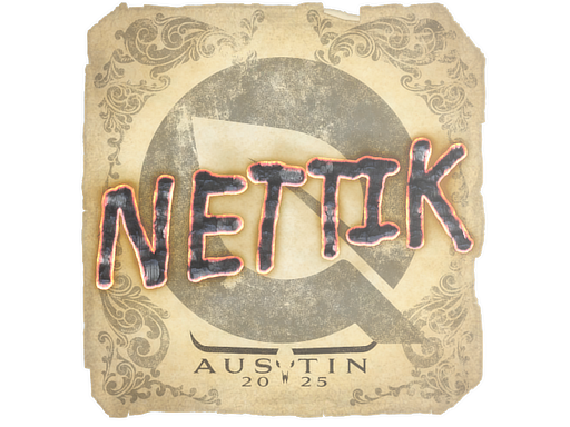 Sticker | nettik | Austin 2025