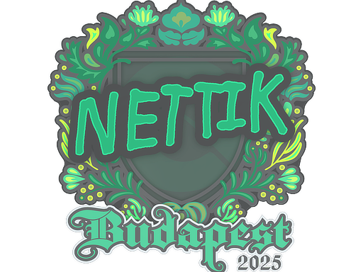 Sticker | nettik | Budapest 2025