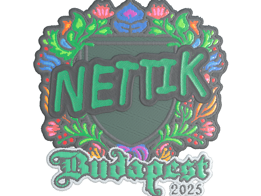 Sticker | nettik | Budapest 2025