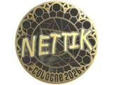 Artwork for Sticker | nettik (Gold) | Cologne 2026