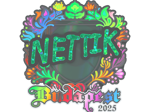 Sticker | nettik | Budapest 2025