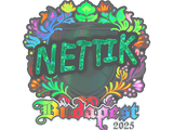 Artwork for Sticker | nettik (Holo) | Budapest 2025