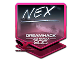 Artwork for Sticker | nex (Foil) | Cluj-Napoca 2015