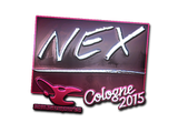 Artwork for Sticker | nex (Foil) | Cologne 2015