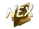 Sticker | nex (Gold) | Boston 2018
