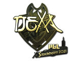 Artwork for Sticker | nexa (Gold) | Stockholm 2021