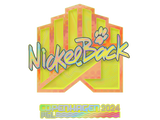 Artwork for Sticker | NickelBack (Holo) | Copenhagen 2024