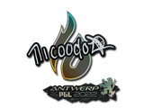 Artwork for Sticker | nicoodoz | Antwerp 2022