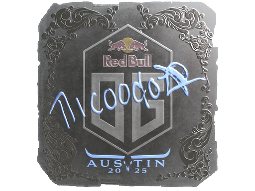 Sticker | nicoodoz (Foil) | Austin 2025