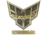 Artwork for Sticker | nicoodoz (Gold) | Copenhagen 2024