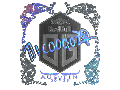 Sticker | nicoodoz (Holo) | Austin 2025