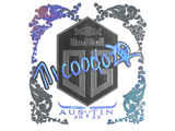 Artwork for Sticker | nicoodoz (Holo) | Austin 2025