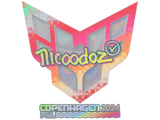 Artwork for Sticker | nicoodoz (Holo) | Copenhagen 2024