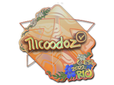 Artwork for Sticker | nicoodoz (Holo) | Rio 2022