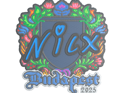 Sticker | nicx | Budapest 2025
