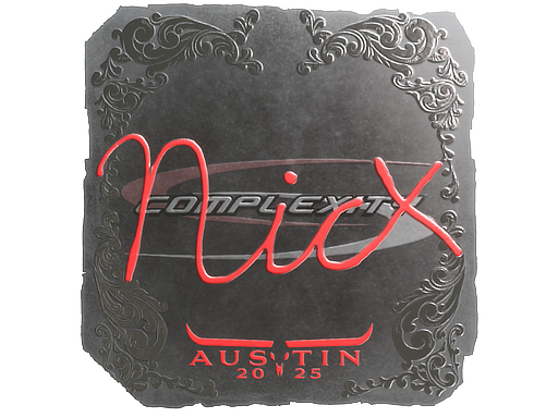 Sticker | nicx | Austin 2025