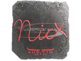 Artwork for Sticker | nicx (Foil) | Austin 2025