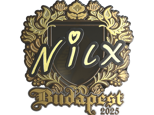 Sticker | nicx | Budapest 2025