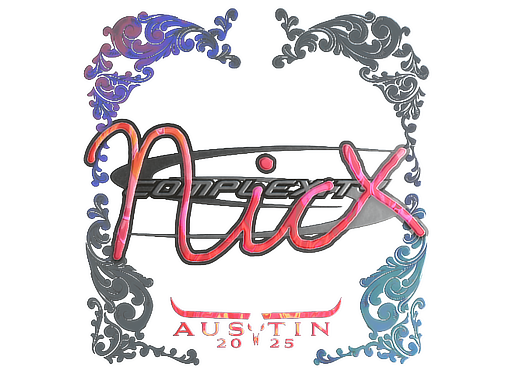 Sticker | nicx | Austin 2025