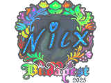 Artwork for Sticker | nicx (Holo) | Budapest 2025