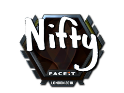Sticker | Nifty | London 2018