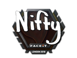 Artwork for Sticker | Nifty | London 2018