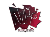 Artwork for Sticker | NiKo | Cologne 2016