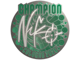 Artwork for Sticker | NiKo (Foil, Champion) | Cologne 2026