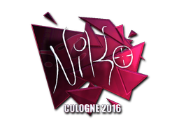 Sticker | NiKo | Cologne 2016