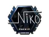 Artwork for Sticker | niko (Foil)  | London 2018