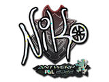 Artwork for Sticker | NiKo (Glitter) | Antwerp 2022