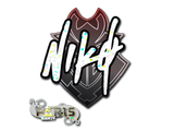 Artwork for Sticker | niko (Glitter)  | Paris 2023