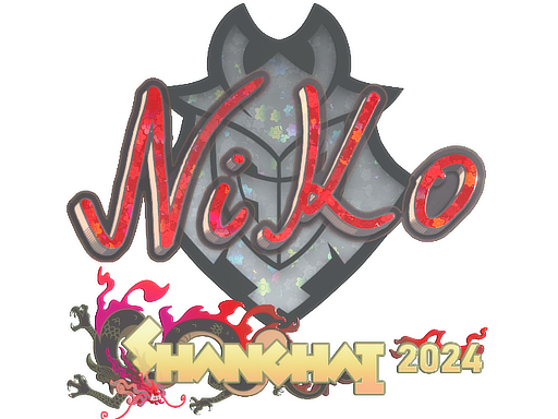 Sticker | NiKo | Shanghai 2024