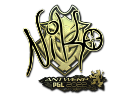 Sticker | NiKo | Antwerp 2022