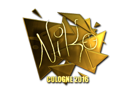 Sticker | NiKo | Cologne 2016