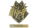 Artwork for Sticker | NiKo (Gold) | Copenhagen 2024