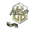Artwork for Sticker | NiKo (Gold) | Paris 2023