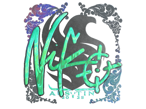 Sticker | NiKo | Austin 2025