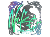 Artwork for Sticker | NiKo (Holo) | Austin 2025