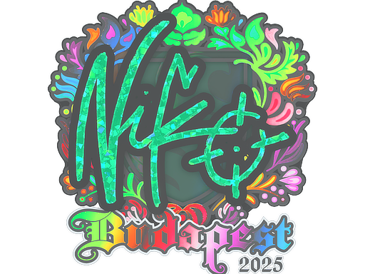 Sticker | NiKo (Holo) | Budapest 2025
