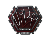 Artwork for Sticker | niko  | London 2018