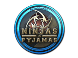 Artwork for Sticker | Ninjas in Pyjamas (Foil) | Cologne 2014