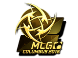 Artwork for Sticker | Ninjas in Pyjamas (Gold) | MLG Columbus 2016