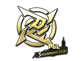 Artwork for Sticker | Ninjas in Pyjamas (Gold) | Stockholm 2021